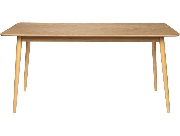 Housecraft Living Fabio Esstisch Fischgrät 160x80 cm Holz Natural