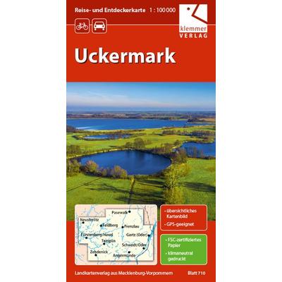 Reise- und Entdeckerkarte Uckermark, Sonstige von , Klemmer-Verlag, 978-3-940175-60-1