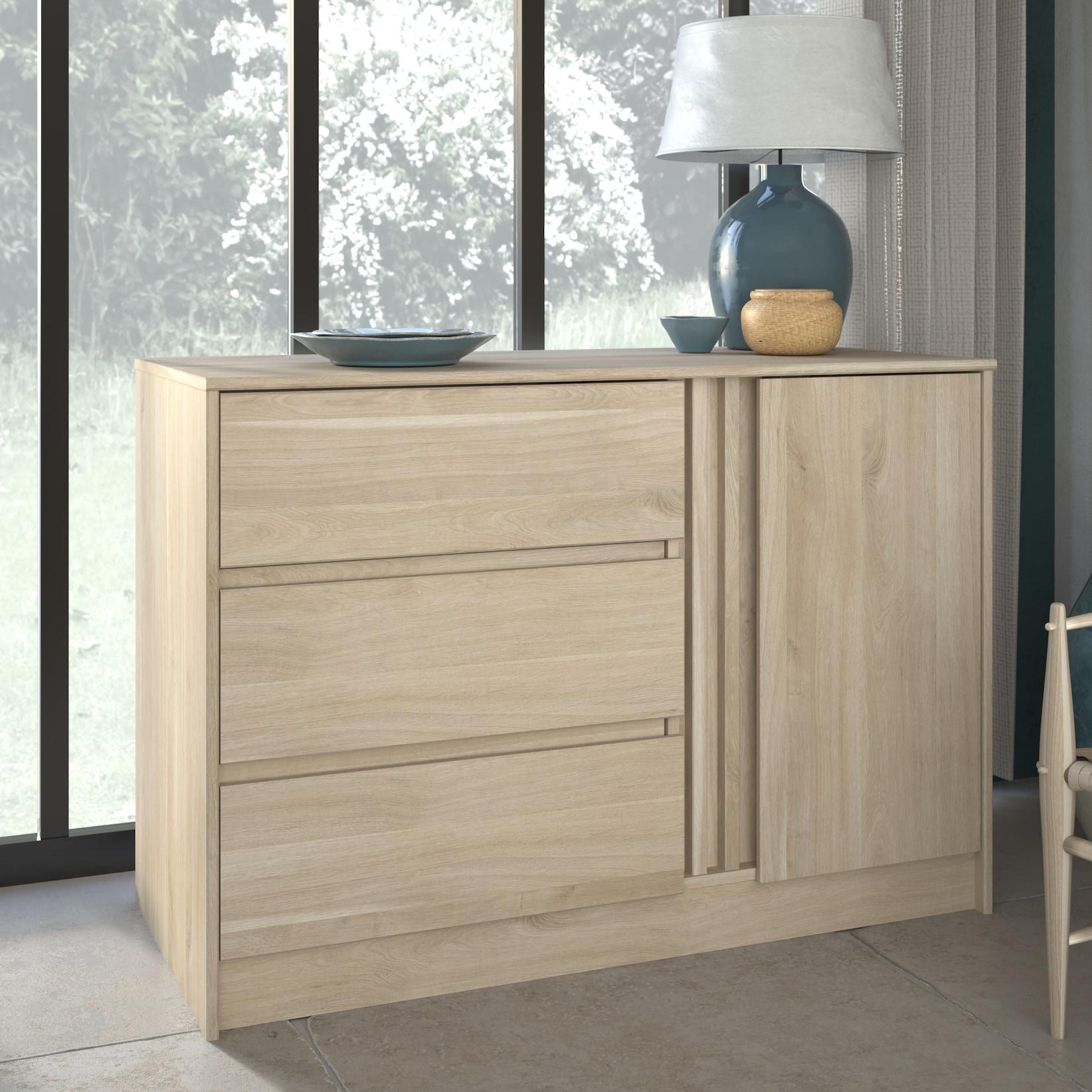 Parisot Sideboard "Escale 5" Japanische-Eiche
