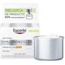 Eucerin, Sonnencreme, Hyaluron-Filler 3x Effect (Day Cream, 50 mL, SPF30) (SPF 30, 50 ml)
