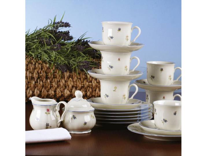 Kaffeeservice Seltmann Weiden Marie Luise Streublume Kaffeeservice 20-tlg.