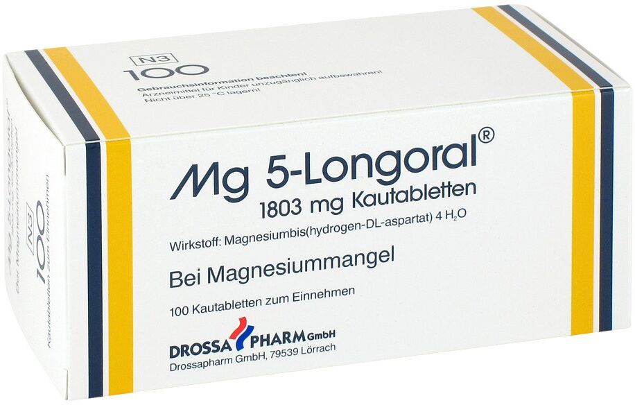Mg 5 Longoral Kautabletten
