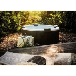 MSpa Whirlpool DENVER 2026 inkl. App, LED, 8 Hydromassagedüsen, 130 Luftdüsen