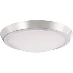 Westinghouse Dimmbare LED Deckenleuchte Acrylic 28 cm Nickel gebürstet