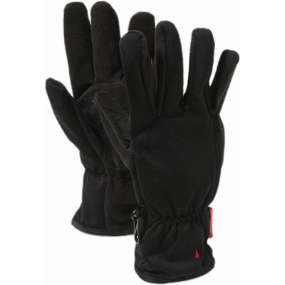 Multisporthandschuhe CMP "WOMAN SOFTSHELL GLOVES", Damen, Gr. XS, schwarz (nero), Kunstfaser, Handschuhe, für vielseitige sportliche Aktivitäten geeignet, sportlicher Stil