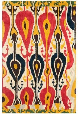 SAFAVIEH Handmade Ikat Kaylah Modern Wool Rug