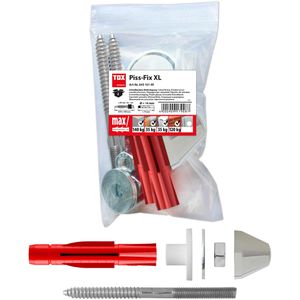 Tox Schrauben-Dübel-Set 04510149, Piss Fix XL M10, 14x75mm Universaldübel & Schrauben, 12-teilig
