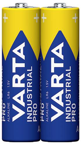 Varta Industrial Pro Mignon (AA)-Batterie Alkali-Mangan 1.5V 2St.