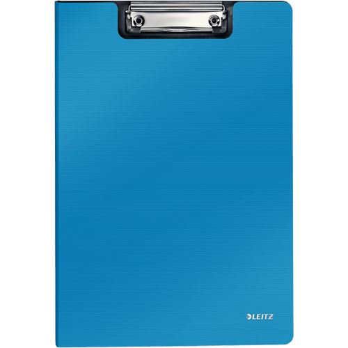 LEITZ Klemmbrettmappe Solid 3962 DIN A4 hellblau Kunststoff