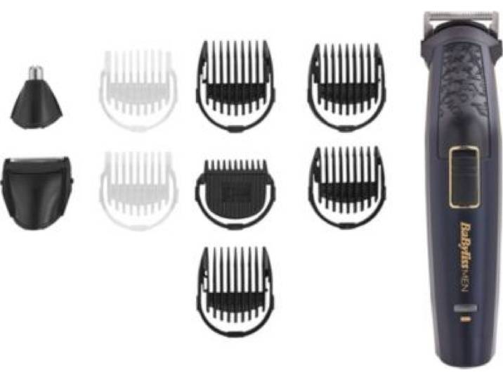 Babyliss - Tondeuse Multi Usages Mt728e 10 En 1 Carbon Steel