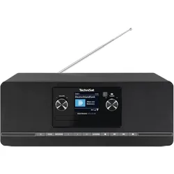 TechniSat DigitRadio 372 CD BT (DAB+, FM, Bluetooth), Radio, Schwarz