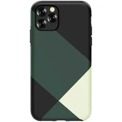 Devia simple style grid case iPhone 11 Pro Max žalias (Apple iPhone 11 Pro Max), Smartphone Hülle, Grün