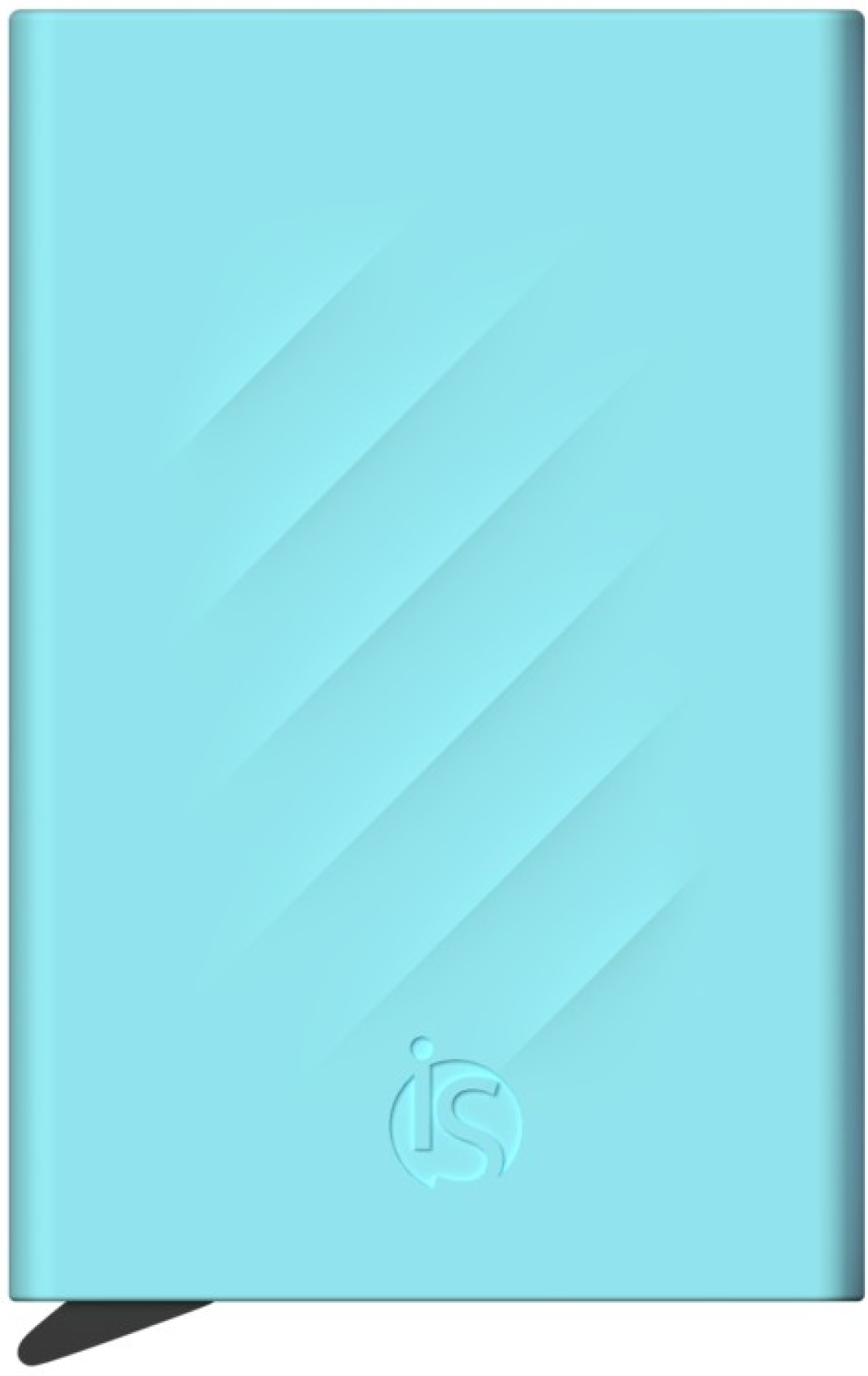 iS Porta Cartões em Silicone - Turquesa