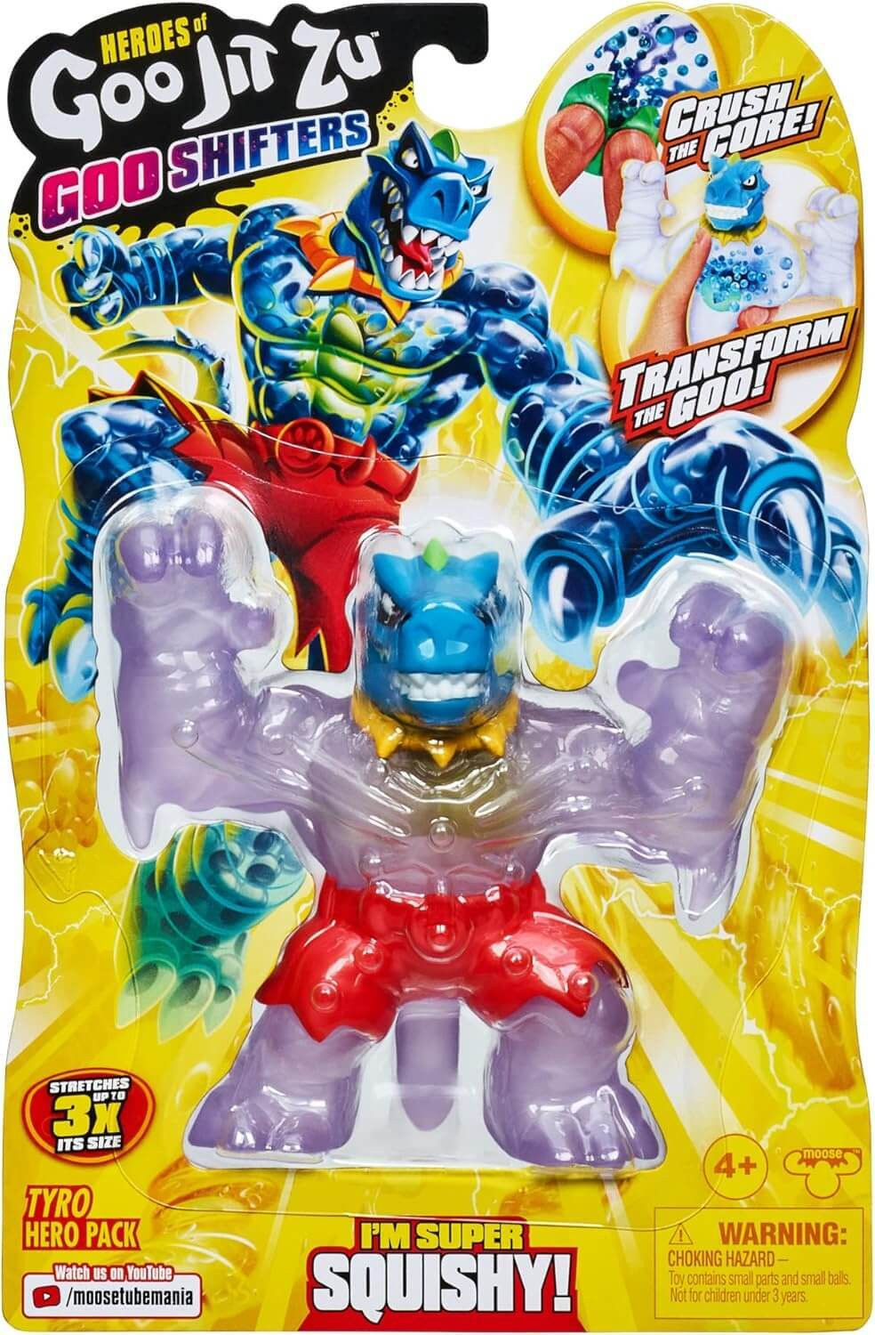 Moose Toys Goo Jit Zu Goo Shifters Heldenpakket Tyro
