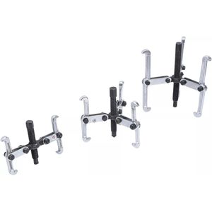 BGS-technic Lagerabzieher 7730, 3-teilig, für Innen- und Außenlager, Spannweite 20 - 150 mm