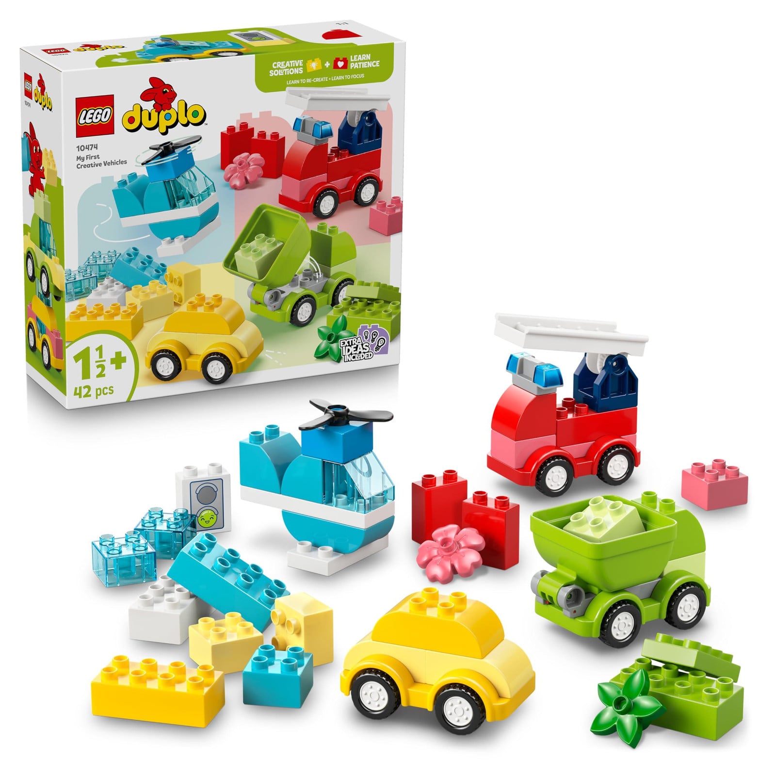 LEGO DUPLO Mijn Eerste Creatieve Voertuigen 10474