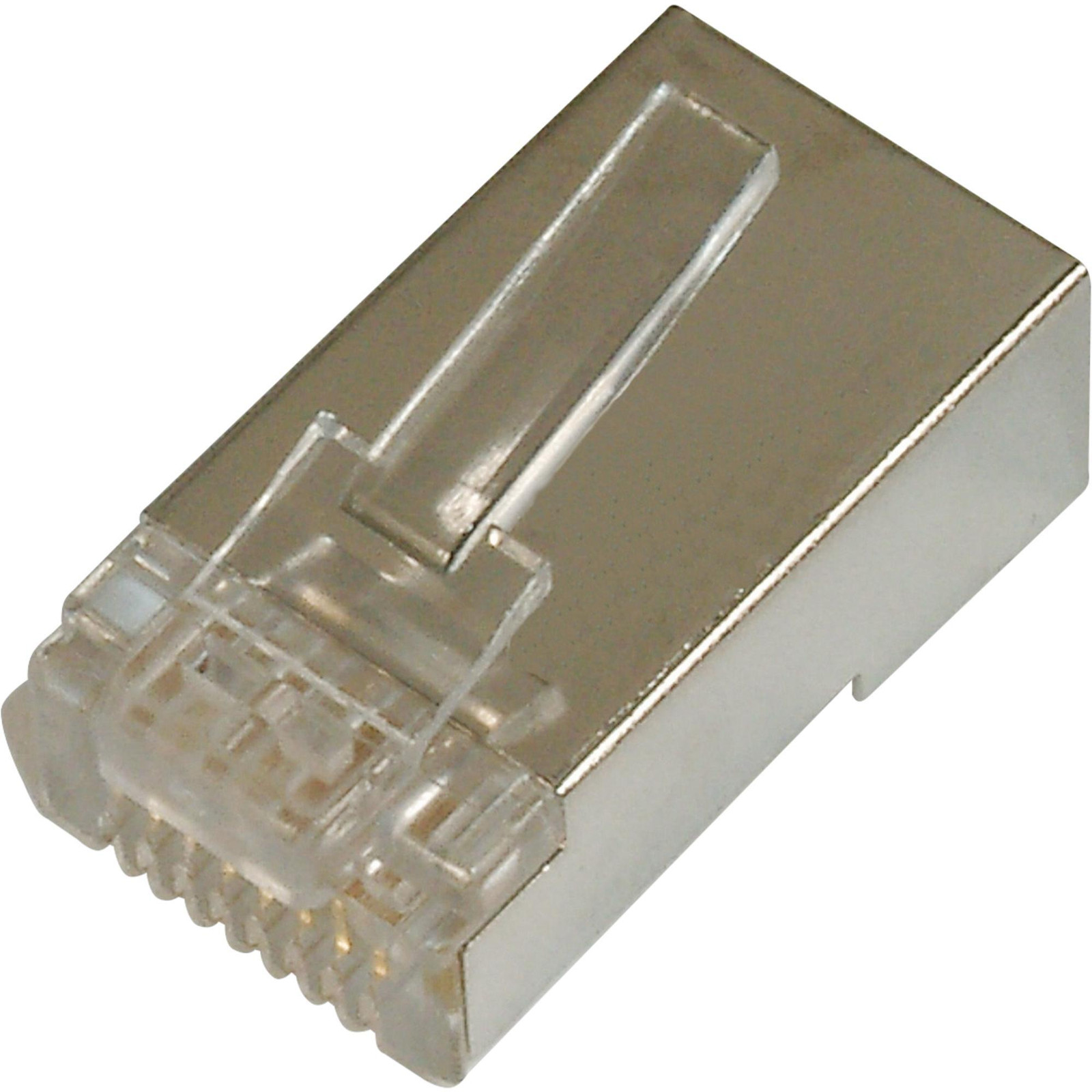 Digitus DN-MO-8-8-SRS Cat5e RJ45 Modularstekkers voor ronde kabels, afgeschermd, 100 stuks