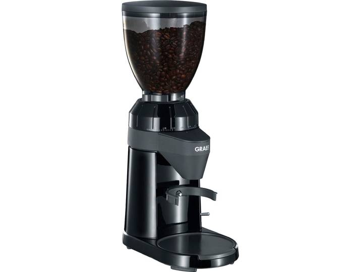 GRAEF Kaffeemühle CM 802 , schwarz (schwarz, matt), B:13,2cm H:38,5cm T:23cm, Kaffeemühlen, mit 40 Mahlgradeinstellungen, Kaffeemühle