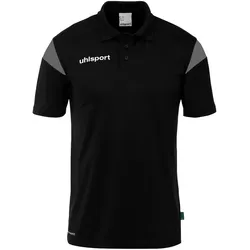 uhlsport Squad 27 Poloshirt Kinder schwarz/anthra 128