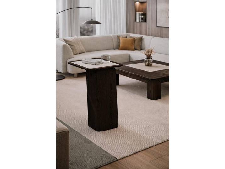 JVmoebel Beistelltisch Kompakter Ablagetisch Designer Beistelltisch Wohnzimmer Holztisch, Made in Europa