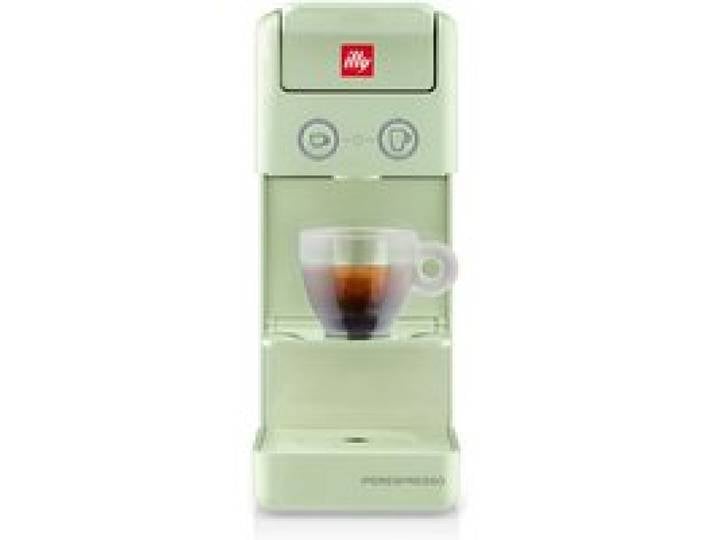 Machine à café - ILLY - Y3.3 - 0 75L - 19 bar - Automatique/Manuelle - Vert pastel