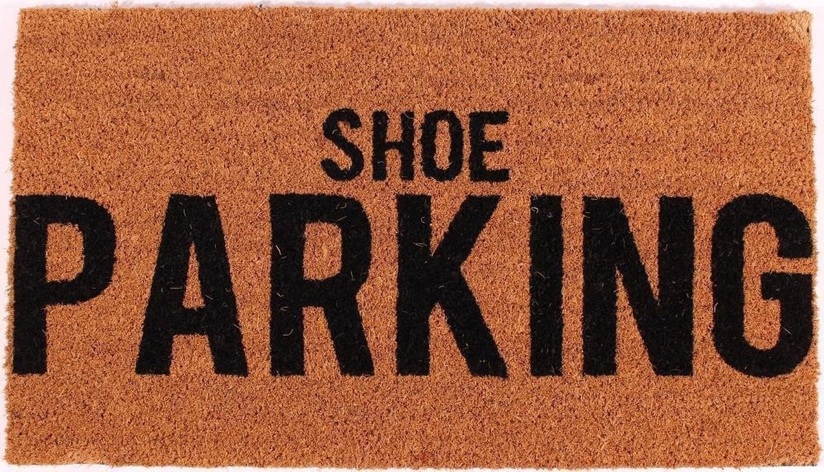 Merkloze Shoe Parking Deurmat voor volwassenen