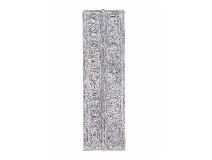 Luxury-Park-Direct Kommode Indien schmales Wandbild Kamasutra Türblatt traditionelles Motiv. Lux