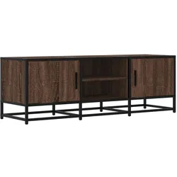 vidaXL TV-Schrank Eichen-Optik 120x35x41 cm Holzwerkstoff und Metall