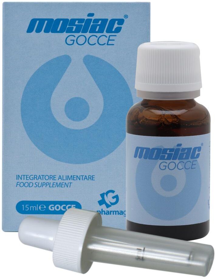 PHARMAGUIDA Srl Mosiac Gocce 15ml - Integratore Alimentare di Lattoferrina