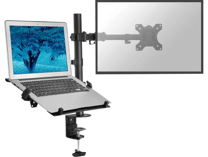 ACT AC8305 Monitorarm 1 Scherm met Laptoparm