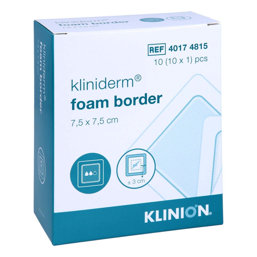 + Prisoma GmbH Schaumverband Border 7,5x7,5 cm haftend 13878738