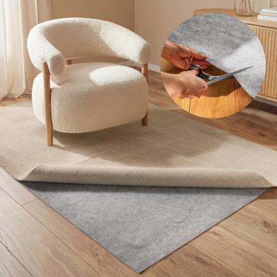 Teppichunterlage HANSE HOME "Grip", grau, B:240cm H:2mm L:330cm, Filz, Teppichunterlagen, Teppichunterlage, Rutschfest, Teppichstop, Antirutsch Gleitschutz, zuschneidbar