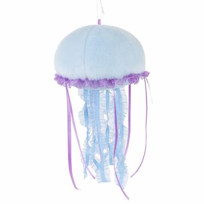 Kuscheltier HEUNEC "Cozy Home Qualle", bunt (blau), Plüschfiguren, KinderL:28cm, Polyester, Kuscheltier, L:28cm