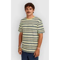 O'Neill O'Riginals Jacquard Stripe T-Shirt rainforest dew orig h Gr. XL
