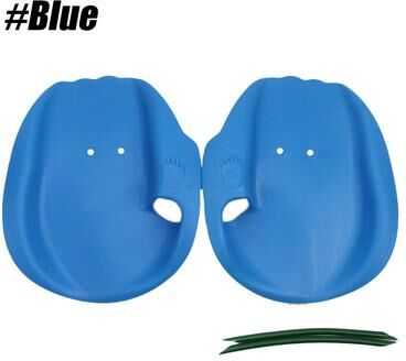 Shop Station PowerGrip Swimming Hand Paddles For Swim Training, Strength Building & Stroke Technique Improvement blue