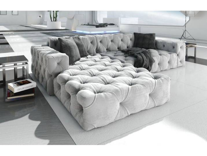 Ecksofa Menorca L-Form aus Stoff