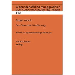 Der Dienst der Versöhnung, Fachbücher von Robert Vorholt
