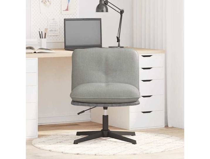 Bestseller Siège pivotant - COCO - Chaise de bureau pivotante - Gris clair Tissu - Taille:61x70x(76 - 88)cm C5674044380