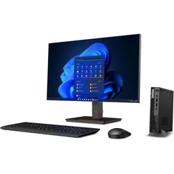 Lenovo TS/ThinkStation P3 Tiny G2 U7265 1T (1000 GB, 32 GB), PC, Schwarz