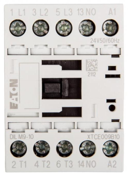 Eaton DILM9-10 Contactor 24V 50/60Hz 4kW/400VAC 276694