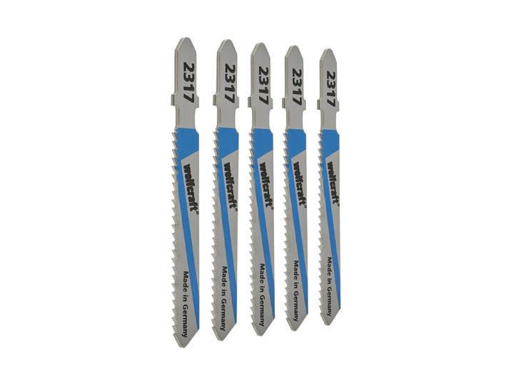 Wolfcraft Stichsägeblätter HSS 5 Stück