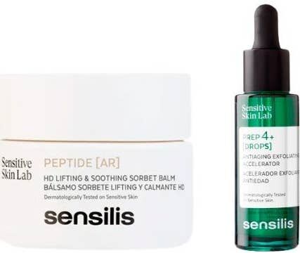 Sensilis Pack Peptide AR Balm 50 ml + Prep4 Drops Serum 14 ml