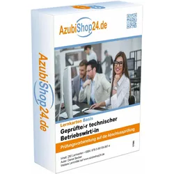 Lernkarten Geprüfter technischer Betriebswirt Prüfung, Schulbücher von Becker Daniel