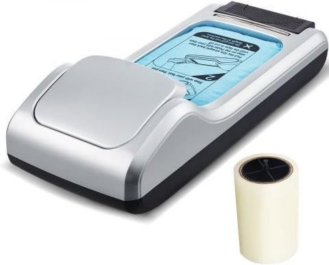 Vevor Automatische overschoenenmachine, Zilver