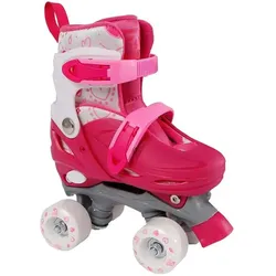 Street Rider, Mädchen, Rollschuhe, Rollschuhe Pink verstellbar, Grösse 31-35 (31, 32, 33, 34, 35), Pink, Silber, Rosa