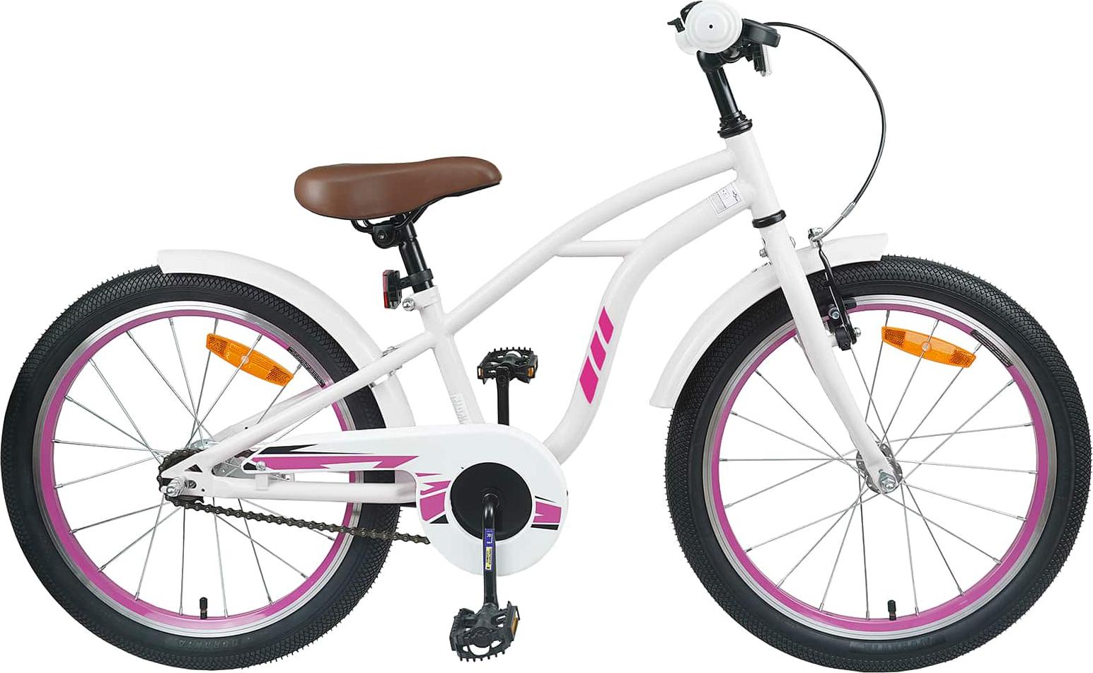 Kinderfahrrad 22 Zoll für 7-12 Jahre alt Weiß