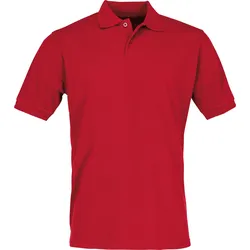 Russell Adults Hardwearing Polycotton Polo, classic red, 3XL