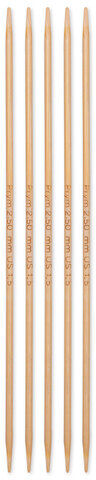 Prym Strumpfstricknadeln, Bambus, 15 cm