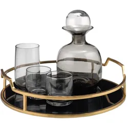 ASA Selection Glas, Serviergefässe, Grau