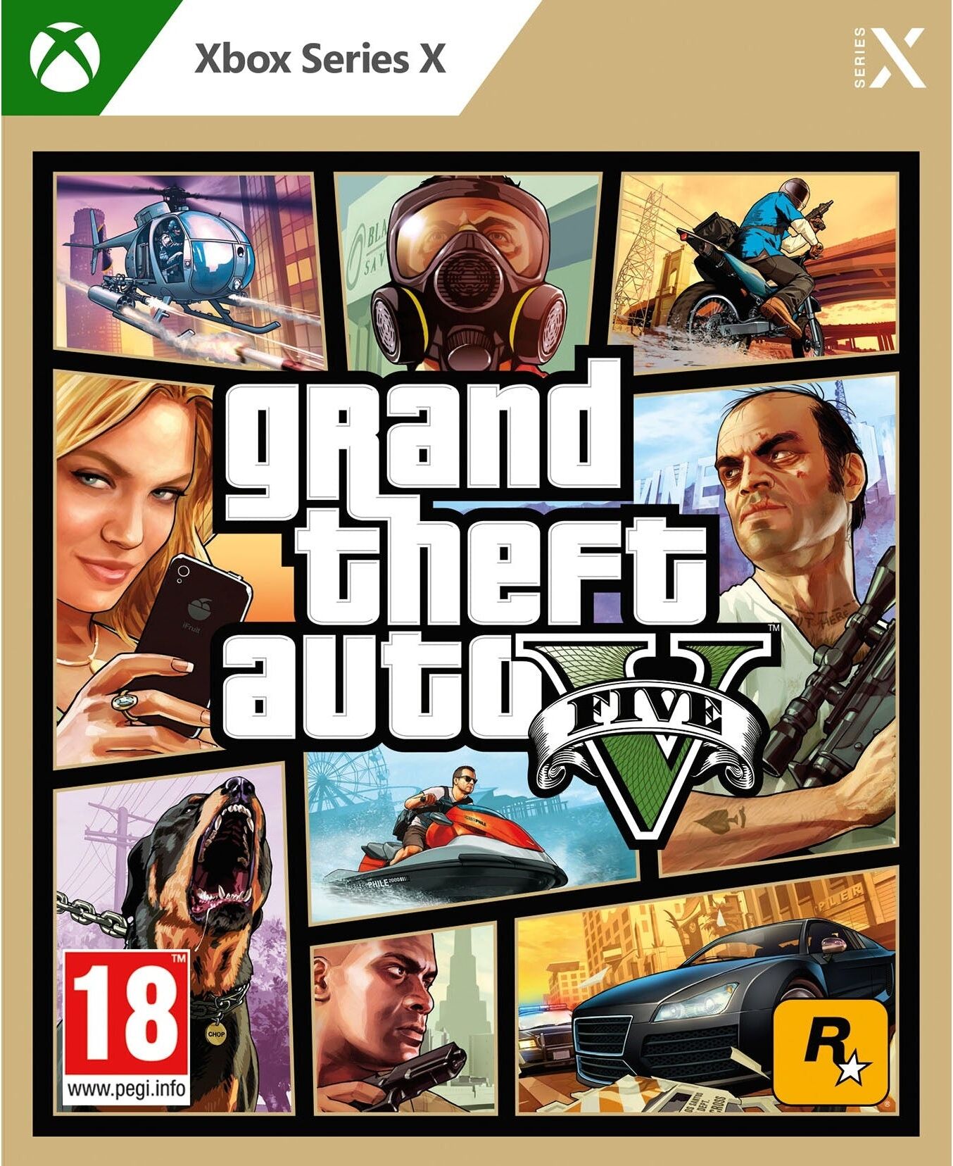Rockstar Games Grand Theft Auto V for Xbox Series X (Disc)